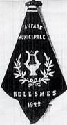 Bannière de la Fanfare Municipale d'Helesmes 1922